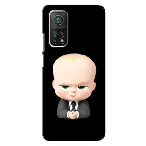 Мультяшный принт на Чехол для Сяоми Ми 10т (Бос)