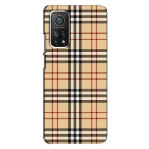 Чехол с рисунком «Burberry стиль» для Xiaomi Mi 10T