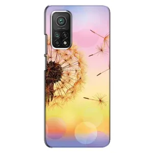 Силиконовый Чехол с одуванчиками на Xiaomi Mi 10T (Цветок-одуванчик)