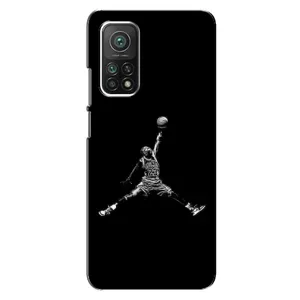 Силиконовый Чехол Nike Air Jordan на Сяоми Ми 10т (Джордан)