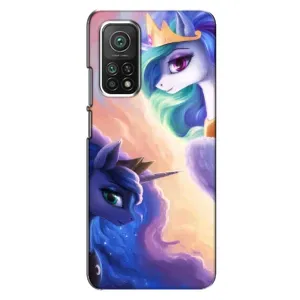 Чехол Unicorn на Xiaomi Mi 10T (Единорожки на тучках)