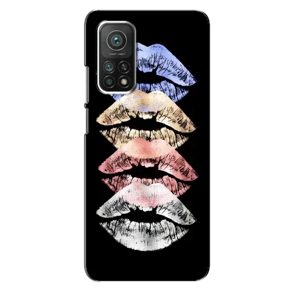 Чехол с рисунком «Губы» для Xiaomi Mi 10T