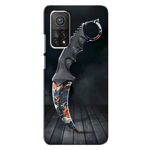 Чехол с рисунком «Кинжал КС ГО» для Xiaomi Mi 10T Чехол с рисунком «Кинжал КС ГО» для Xiaomi Mi 10T