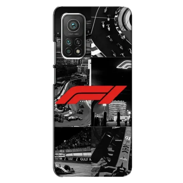 Чехол с рисунком «Коллаж Формула 1» для Xiaomi Mi 10T Чехол с рисунком «Коллаж Формула 1» для Xiaomi Mi 10T