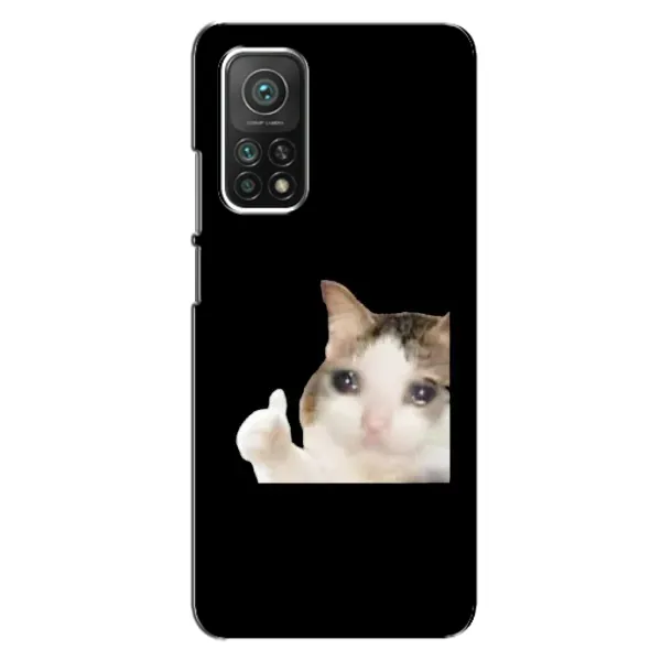 Чехол с рисунком «Кот в слезах» для Xiaomi Mi 10T Чехол с рисунком «Кот в слезах» для Xiaomi Mi 10T