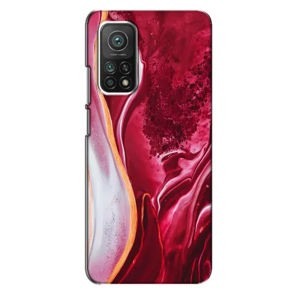 Чехол с рисунком «Красный мрамор» для Xiaomi Mi 10T Чехол с рисунком «Красный мрамор» для Xiaomi Mi 10T