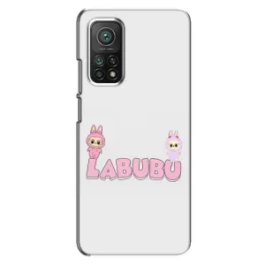 Чехол с принтом Лабубу для Xiaomi Mi 10T (Логотип Лабубу)