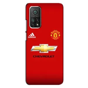 Силиконовые Чехлы принт Футбол на Xiaomi Mi 10T (Man United)