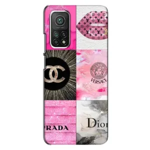 Чехол (Dior, Prada, YSL, Chanel) для Xiaomi Mi 10T (Модница)