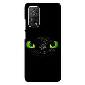 Чехол дракон Беззубик для Xiaomi Mi 10T (Глаза Беззубика)