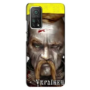 Чехол с картинкой (Патриотический КОЗАК) на Xiaomi Mi 10T (Одноглазый Козак)