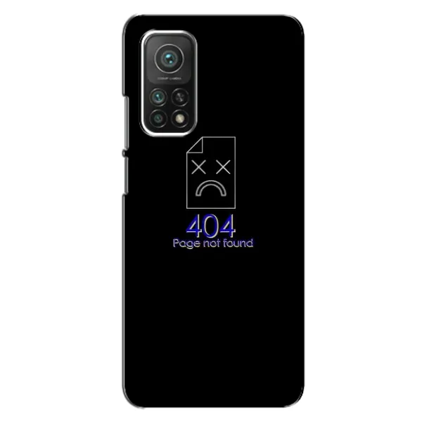 Чехол с рисунком «Ошибка 404» для Xiaomi Mi 10T Чехол с рисунком «Ошибка 404» для Xiaomi Mi 10T
