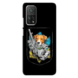 Чехол с принтом для Xiaomi Mi 10T (Патрон Воин)