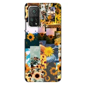 Чехлы с картинкой Подсолнухов для Сяоми Ми 10т (Подсолнуховый дизайн)