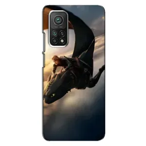 Чехол дракон Беззубик для Xiaomi Mi 10T (Полет Беззубика)