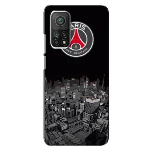 Силиконовые Чехлы принт Футбол на Xiaomi Mi 10T (PSG)