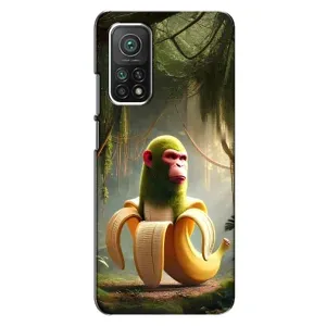 Чехол с мемами тралалело тралала для Xiaomi Mi 10T (Шимпанзини бананини)