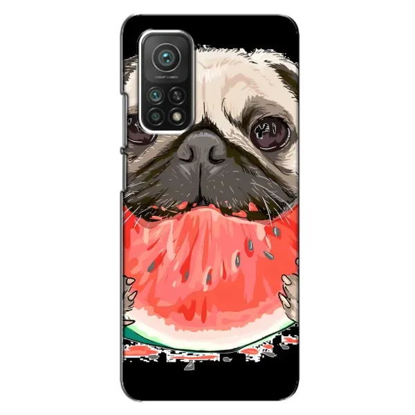 Чехол с рисунком «Смешной Мопс» для Xiaomi Mi 10T