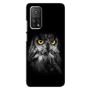 Чохли з принтом СОВИ для Xiaomi Mi 10T (Сова на чорному)