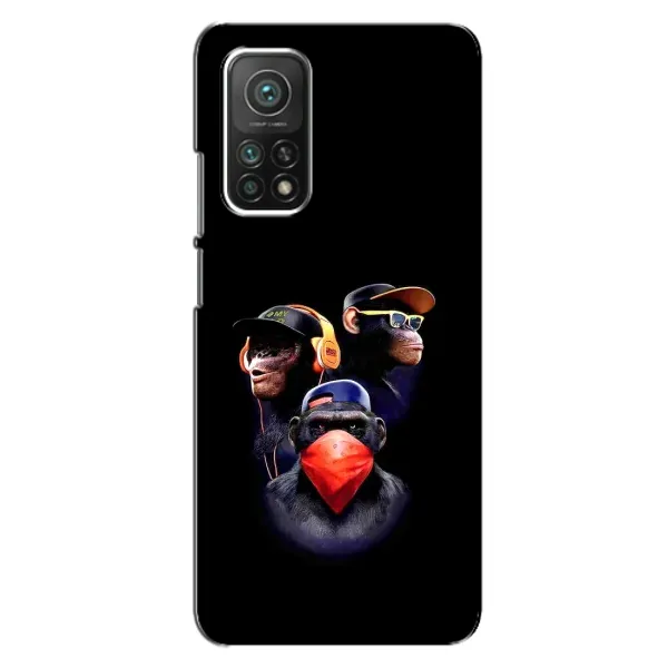 Чехол с рисунком «Три обезьяны» для Xiaomi Mi 10T Чехол с рисунком «Три обезьяны» для Xiaomi Mi 10T