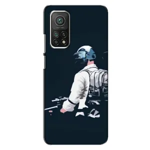 Чохол з картинкою "Герой Pubg" на Xiaomi Mi 10T (В екіперівці)