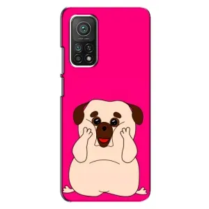 Чохол (ТПУ) Милі песики для Xiaomi Mi 10T (Веселий Мопсік)