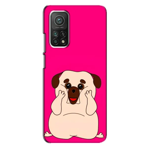 Чехол с рисунком «Веселый Мопсик» для Xiaomi Mi 10T