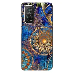 Чехлы со смыслом для Xiaomi Mi 10T (Золотые узоры)