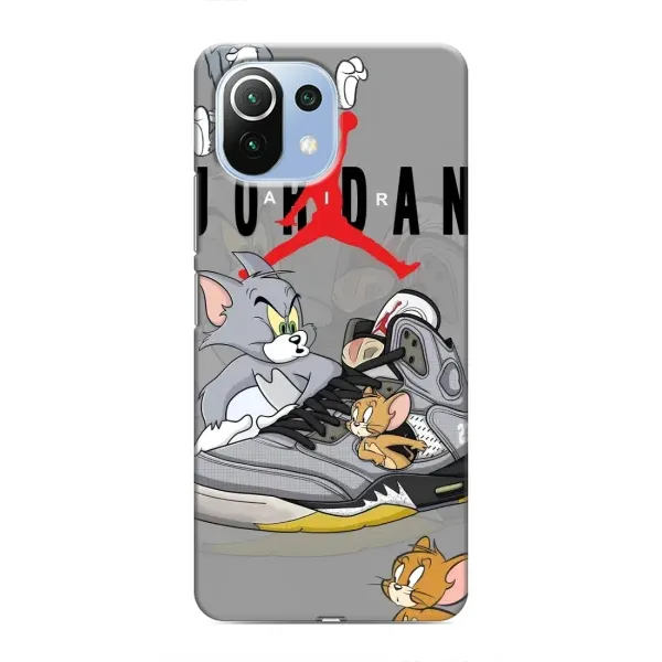 Чехол с рисунком «Air Jordan» для Xiaomi Mi 11 Lite Чехол с рисунком «Air Jordan» для Xiaomi Mi 11 Lite