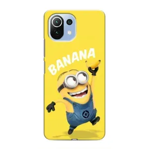 Мультяшный принт на Чехол для Сяоми Ми 11 Лайт (Banana)