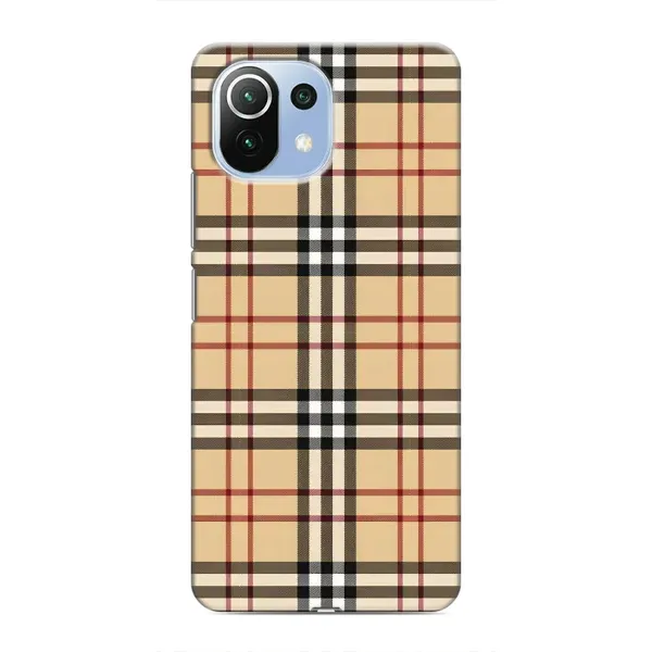 Чехол с рисунком «Burberry стиль» для Xiaomi Mi 11 Lite Чехол с рисунком «Burberry стиль» для Xiaomi Mi 11 Lite