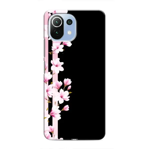 Чехол с рисунком «Цветочки» для Xiaomi Mi 11 Lite Чехол с рисунком «Цветочки» для Xiaomi Mi 11 Lite