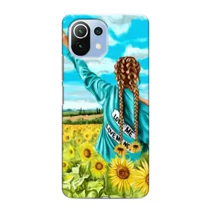 Чохол Стильні дівчата на Xiaomi Mi 11 Lite (Дівчина на полі)