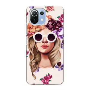 Чохол з картинкою Модні Дівчата Xiaomi Mi 11 Lite (Дівчина в окулярах)