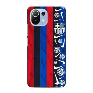 Чехол для Xiaomi Mi 11 Lite (Барселона) (Фанат Барсы)