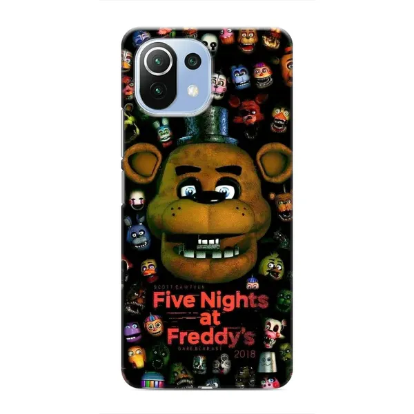 Чехол с рисунком «Freddy» для Xiaomi Mi 11 Lite Чехол с рисунком «Freddy» для Xiaomi Mi 11 Lite