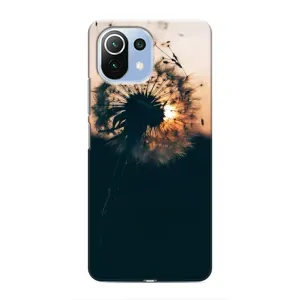 Силиконовый Чехол с одуванчиками на Xiaomi Mi 11 Lite (Красивый одуванчик)
