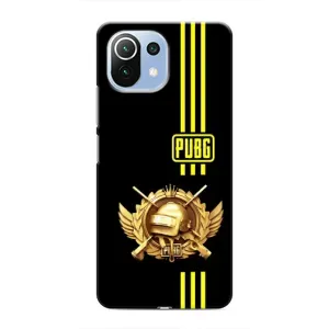 Чохол (TPU) з картинкою "Лого Пабг" на Сяомі Мі 11 Лайт (Логотип PUPG)