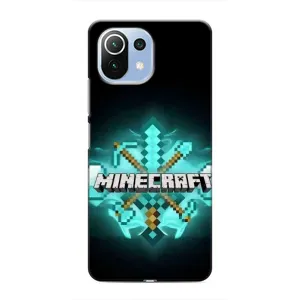 Чохол майнкрафт для Xiaomi Mi 11 Lite (MineCraft 2)