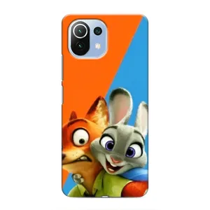 Чехлы ЗВЕРОПОЛИС для Xiaomi Mi 11 Lite (Ник и Хопс)