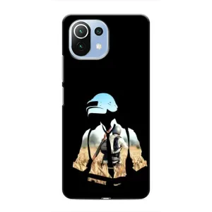 Чохол з картинкою "Герой Pubg" на Xiaomi Mi 11 Lite (Пубг мен)