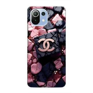 Чохол (Dior, Prada, YSL, Chanel) для Xiaomi Mi 11 Lite (Шанель)