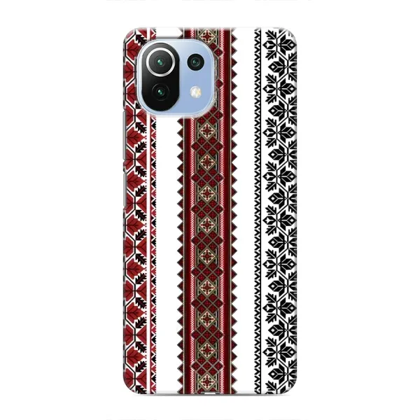 Чехол с рисунком «Вышиваночки» для Xiaomi Mi 11 Lite Чехол с рисунком «Вышиваночки» для Xiaomi Mi 11 Lite
