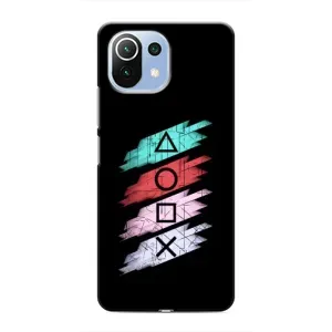 Чехол КИБЕРСПОРТ для Xiaomi Mi 11 Lite (Значки Sony)