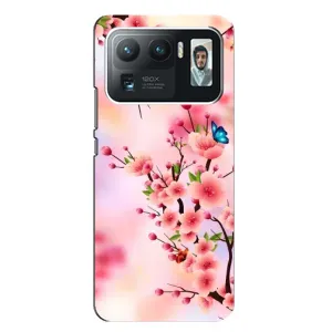Чохол з картинкою Сакури на Xiaomi Mi 11 Ultra (Метелики на сакурі)