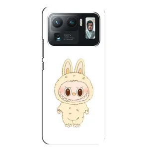 Чехол с принтом Лабубу для Xiaomi Mi 11 Ultra (Бежевый Лабубу)
