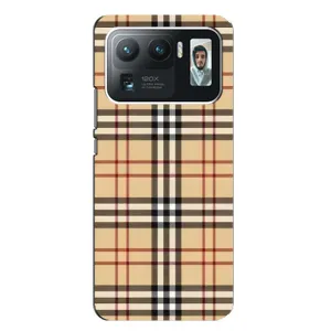 Чехол с Брендами одежды на Сяоми Ми 11 Ультра (Burberry стиль)