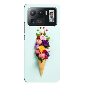 Чохли з тематикою "КВІТИ" на Xiaomi Mi 11 Ultra (Квітка-морозиво)