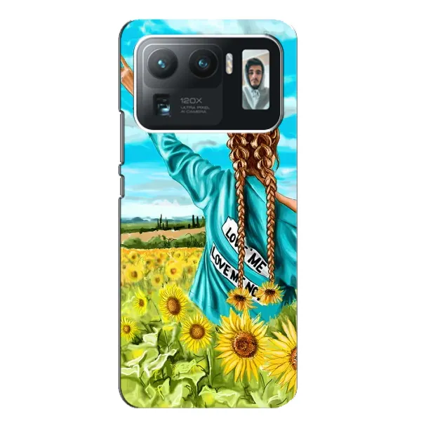 Чехол с рисунком «Девушка на поле» для Xiaomi Mi 11 Ultra Чехол с рисунком «Девушка на поле» для Xiaomi Mi 11 Ultra