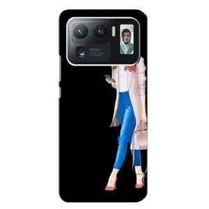 Чохол з картинкою Модні Дівчата Xiaomi Mi 11 Ultra (Дівчина з телефоном)